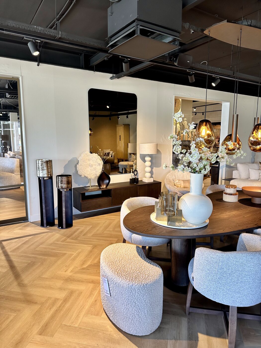 Design decoratieve spiegel woonkamer — Miraluxe